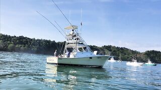 Jaco, Costa Rica, семейная рыбалка и туна — как удержать трофей на тонкой плетёнке