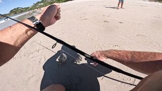 Epic beach trip - первый выход без лодки у Playa Flamingo и уверенная поклёвка