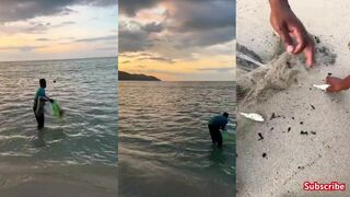 Batu Ferringhi рыбалка на закате с берега и какие снасти берут чаще