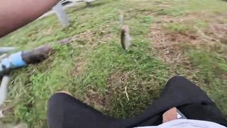 Tarpon на Bulan морская рыбалка в Kota Kinabalu ночью под светом мостков