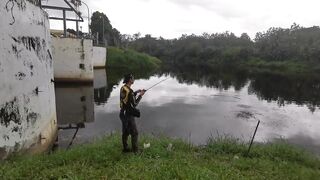 UL-BFS по тарпону: морская рыбалка в Kota Kinabalu на микроджиг