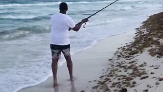 Playa del Carmen, выход без лодки — рыбалка по волне и свалам