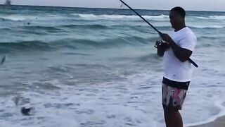 Playa del Carmen, выход без лодки — рыбалка по волне и свалам