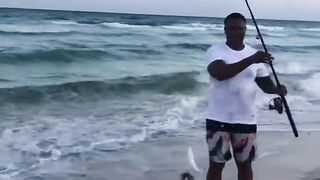 Playa del Carmen, выход без лодки — рыбалка по волне и свалам