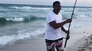 Playa del Carmen, выход без лодки — рыбалка по волне и свалам