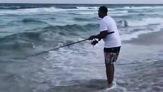 Playa del Carmen, выход без лодки — рыбалка по волне и свалам