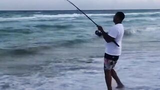 Playa del Carmen, выход без лодки — рыбалка по волне и свалам