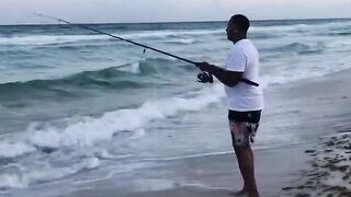 Playa del Carmen, выход без лодки — рыбалка по волне и свалам