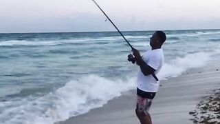 Playa del Carmen, выход без лодки — рыбалка по волне и свалам