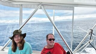 Quepos Costa Rica морская рыбалка в Пацифике на выезде в океан