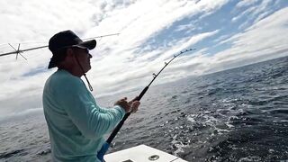 Quepos Costa Rica морская рыбалка в Пацифике на выезде в океан