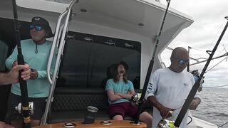 Quepos Costa Rica морская рыбалка в Пацифике на выезде в океан