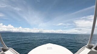 Quepos Costa Rica морская рыбалка в Пацифике на выезде в океан