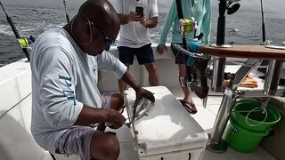 Quepos Costa Rica морская рыбалка в Пацифике на выезде в океан