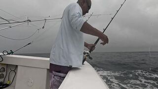 Quepos Costa Rica морская рыбалка в Пацифике на выезде в океан