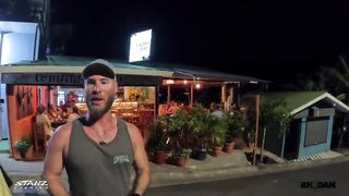 Costa Rica beach fishing: робало, готовим улов прямо на берегу