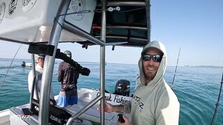 Costa Rica beach fishing: робало, готовим улов прямо на берегу