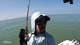 Costa Rica beach fishing: робало, готовим улов прямо на берегу