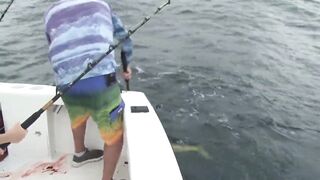 Mahi на борту Good Day морская рыбалка в Quepos и кулинария