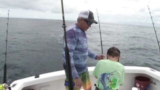 Mahi на борту Good Day морская рыбалка в Quepos и кулинария