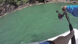 Rebak Island Langkawi и горбыль на джиг морская рыбалка на свале