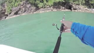Rebak Island Langkawi и горбыль на джиг морская рыбалка на свале
