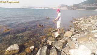 Большой Утриш сарган в сентябре морская рыбалка на лёгкие приманки