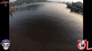 Утренняя вода в İçmeler удивила и рыбалка дала шанс на леврека