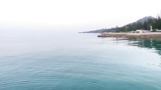 Утренняя рыбалка в Новом Афоне лёгкий микроджиг на чистой воде