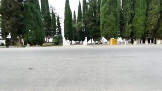 Новый Афон с пирса и донка на дальний заброс вечером