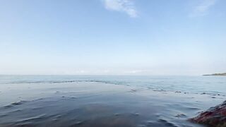 Новый Афон с пирса и донка на дальний заброс вечером