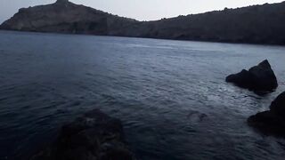 Новый Свет днём и ночью: морская рыбалка на скалах и в бухте