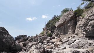 Новый Свет и пещера Фиделя морская рыбалка у скал в штиль