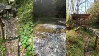 Весна на Хобзе и рыбалка на голавля в горной речке Сочи