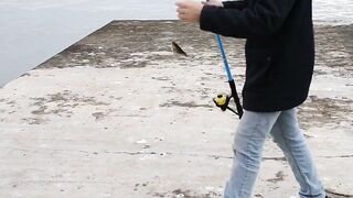 Мыс Видный с пирса: морская рыбалка в Хосте на вечерней струе