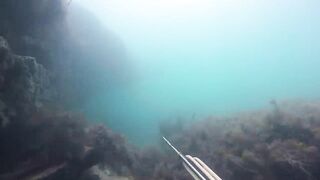 GoPro Мыс Видный горбыль за двушку морская рыбалка в Сочи на камнях