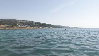 Чем запомнился пляж Мыс Видный 28.08.2022 в Сочи, часть 3