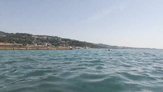 Чем запомнился пляж Мыс Видный 28.08.2022 в Сочи, часть 3