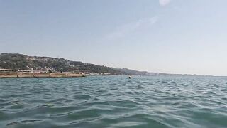 Чем запомнился пляж Мыс Видный 28.08.2022 в Сочи, часть 3