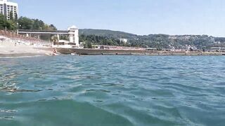 Чем запомнился пляж Мыс Видный 28.08.2022 в Сочи, часть 3