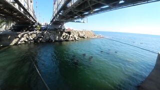 С берега и в протоках: рыбалка с Михалычем на реке Мацеста