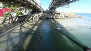 С берега и в протоках: рыбалка с Михалычем на реке Мацеста