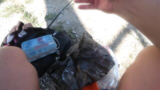 С берега и в протоках: рыбалка с Михалычем на реке Мацеста