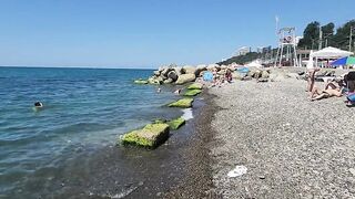 Мацеста в августе: море чистое, а как рыбалка у буёв?