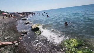 Мацеста в августе: море чистое, а как рыбалка у буёв?