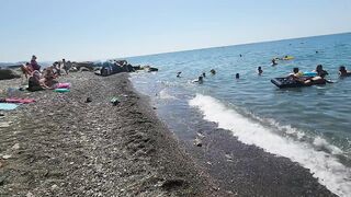 Мацеста в августе: море чистое, а как рыбалка у буёв?