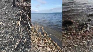 Архипо-Осиповка без суеты, вечер и лёгкая рыбалка у волнорезов