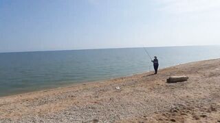 Азовские бровки и Пересыпь - морская рыбалка на Голубицкой косе