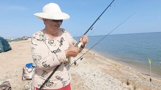 Азовские бровки и Пересыпь - морская рыбалка на Голубицкой косе