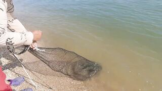 Азовские бровки и Пересыпь - морская рыбалка на Голубицкой косе